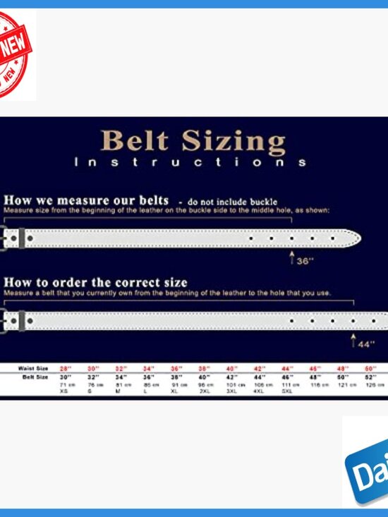 Genuine Leather Western Belt 1.5\